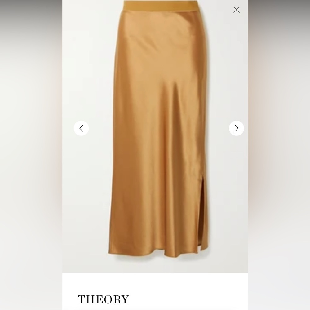 COPY - Beautiful Bronze Theory maxi skirt never worn